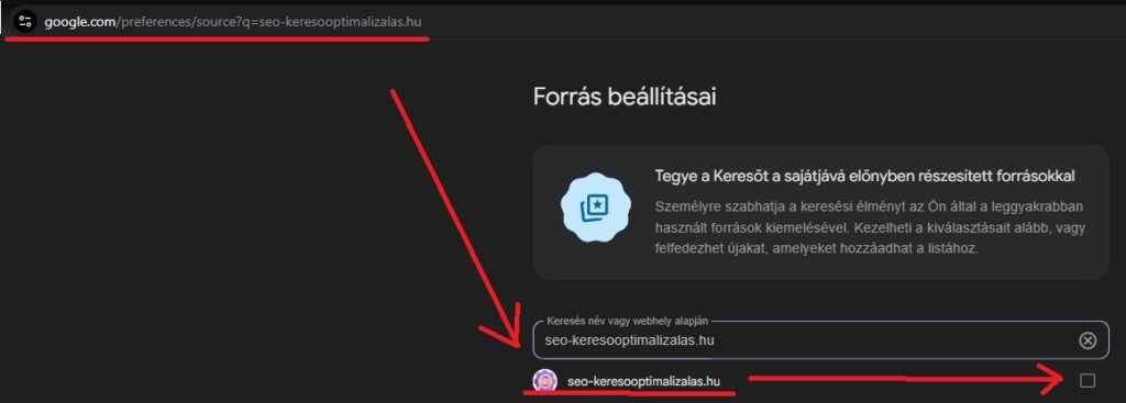 Minden a Google Preferred Sources-ról - Hogyan ne veszíts el látogatókat az AI-keresések korában 72 Preferred Sources beallitasa