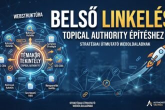 Belső linkeléshez és topical authority építéshez szükséges webstruktúra