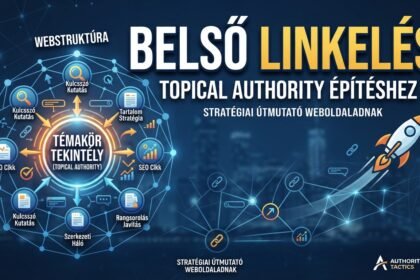 Belső linkeléshez és topical authority építéshez szükséges webstruktúra
