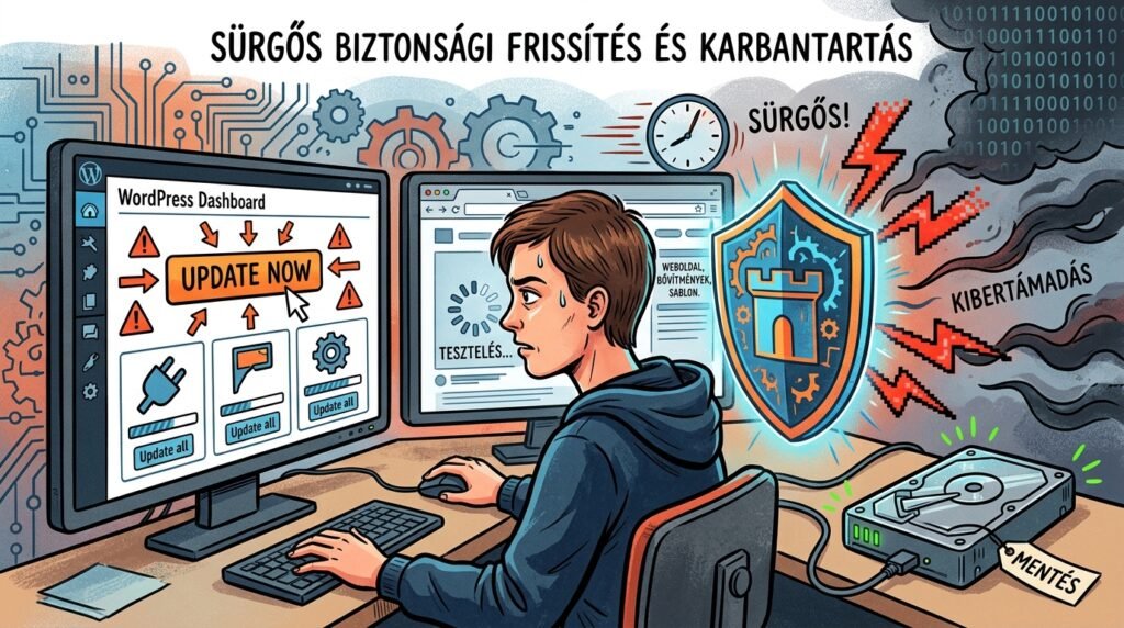 Súlyos WordPress-biztonsági hibákat javítottak: érdemes azonnal frissíteni 74 WordPress biztonsági frissítés telepítése egy webhely kezelőfelületén