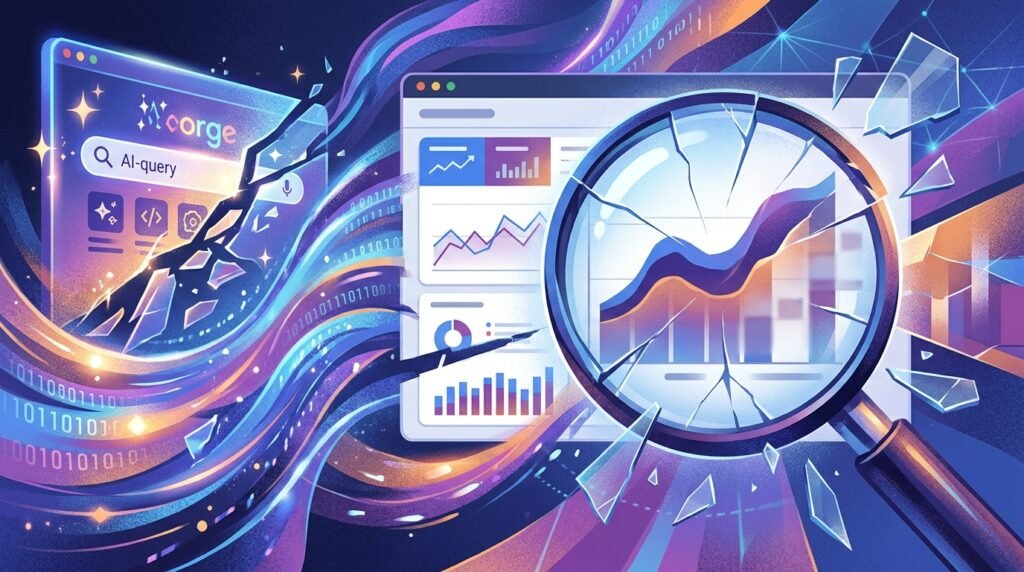 Search Console irányítópultja az AI által átalakuló keresési teljesítmény mérésének kihívásairól